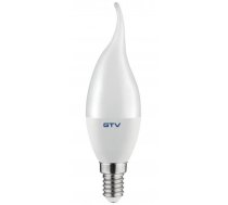 LED spuldze, C37L, SMD 2835, 4000K, E14, 8W, 160°, 700lm, 70mA; LD-SMNC37L-80 GTV (LD-SMNC37L-80)
