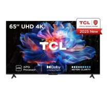 TCL Televizors 65V6C 65" 4K Ultra HD, 3840 x 2160, DLED, PPI 2500, 280 cd/m², 5000:1, HDMI 2.1, Wi-Fi, Bluetooth, Dolby Atmos (65V6C)