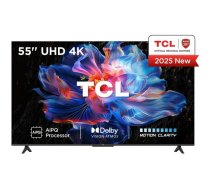 TCL televizors 55V6C, 55", 4K Ultra HD, 3840 x 2160, DLED, Smart TV, Dolby Atmos, Google TV, HDMI 2.1, Wi-Fi, Bluetooth (55V6C)