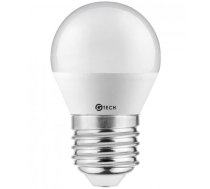 LED spuldze, B45C, SMD2835, E27, 6W, 470lm, 52mA, 160°, 3000K; GT-SMGB45C-60 G-TECH (GT-SMGB45C-60)