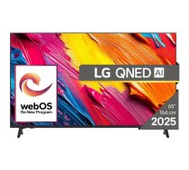 LG televizors 65QNED70A6A 65" 4K Ultra HD, QNED, 3 HDMI, 1 USB, Wi-Fi, Smart TV, 20 W RMS, 2 RF, 60 Hz (65QNED70A6A)