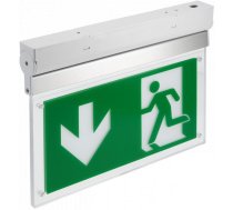Avārijas izejas gaismeklis CORSO-1 LED, 3W, 300lm, IP20, 1h, 6400K; LD-CORSO1-00 GTV (LD-CORSO1-00)