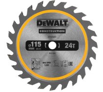 Zāģripa 115mm 24T TCT asmens DT20420-QZ DEWALT (DT20420-QZ)