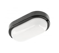 LED griestu gaismeklis KODO, melns, 8 W, 720 Lm, 4000K, IP54, ovāla LD-KD08WOV-NB-10 (LD-KD08WOV-NB-10)