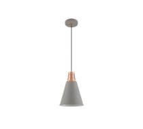 Griestu lampa GIANNI, pelēka/zeltīta, regulējams vads, 22 cm diametrs, OS-GIAN-E27-16-DEC (OS-GIAN-E27-16-DEC)