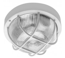 Griestu/sienas gaismeklis IBIZA, max 40W, E27, IP44, ABS/stikls OS-IBKR060-00 GTV (OS-IBKR060-00)