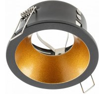 Griestu gaismeklis ELVA, IP54, Ø85x45mm, melns/kapara; OP-ELVAOCM-03 GTV (OP-ELVAOCM-03)
