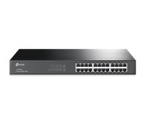 TP-Link TL-SG1024 tīkla komutators nepārvaldāms 24× Gigabit 10/100/1000 Mbps bez ventilatora melns (TL-SG1024)