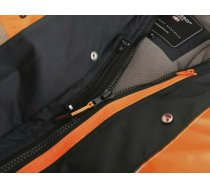 Augstas redzamības ziemas jaka Montreal, 2XL, PESSO, oranža/tumši zila, 8000mm (SMONTREALHVO2X)