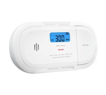 X-Sense XC04-R autonomais oglekļa monoksīda detektors ar LCD displeju – balts (XC04-R)