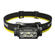 Nitecore HC60 UHE, Lukturis uz galvas, 1600 lm, 6 LED, 4000 mAh, IP68, Ūdensizturīgs līdz 2 m, Šoka izturīgs līdz 2 m, USB uzlāde (HC60UHE)