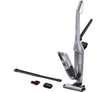 Bosch BCH3P210 Series 4 Flexxo bezvadu akumulatora slotas putekļu sūcējs 2 - 1 21.6 V līdz 50 min runtime 0.4 L konteineris Dry Bagless Silver (BCH3P210)