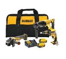 Instrumentu komplekts 18V (2x5.0Ah, DCH133N, DCG405N, DCF620N) DCK304P2-QW DEWALT (DCK304P2-QW)
