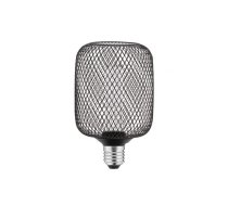 Gaismeklis LED GRID,C100, E27, 3,5W, 120lm, 1800K, AC220-240V, 320°, black (LD-C100GRIDCZ3-18)