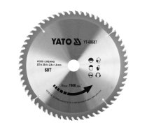 Zāģripa kokam 235x25.4mm 60T TCT YT-60687 YATO (YT-60687)