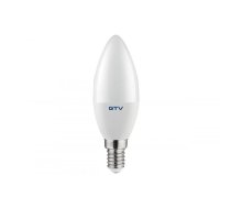 LED spuldze, A-G, C30, SMD 2835, E14, 6400K, 3.0W, AC220-240V, 160°, 260lm, 33mA LD-SMZGC30B-30 GTV (LD-SMZGC30B-30)
