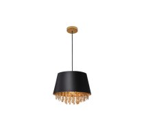 Griestu lampa NESTO, melna/zeltīta, Ø30 cm, E27, max. 40W, OS-NES-11-DEC (OS-NES-11-DEC)