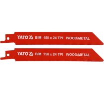 Zāģa Asmeņi 150mm 24Tpi 2gab. YT-33932 YATO (YT-33932)