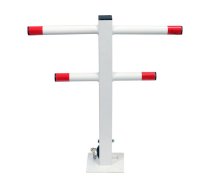 Yato Stāvvietas bloķētājs YT-55744, 16cm, 55cm, 60cm, 4.7kg, tērauds, 2 atslēgas, 12x12cm stiprinājums (YT-55744)