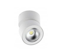 Virsapmetuma griestu gaismeklis LED BIANCO, apaļš, balts, 15W, 1500lm, 4000K LD-BNC15WOB-NB GTV (LD-BNC15WOB-NB)
