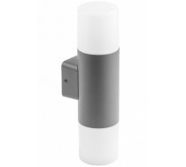Sienas gaismeklis CORTA-AUD, 2xE27, 2x25W, IP44, antracīts; OS-CORDUA-30 GTV (OS-CORDUA-30)