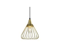 Griestu lampa TESS, zelta, diametrs 24 cm, OS-TESS-40-DEC (OS-TESS-40-DEC)