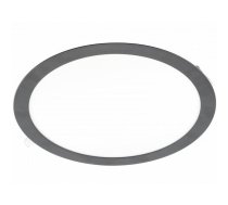 LED griestu gaismeklis ORIS PLUS, 24W, 4000K, 2000lm, IP20, 120°, melns; LD-ORW24W-NBP-10 GTV (LD-ORW24W-NBP-10)