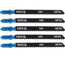 Metāla Zāģa Asmeņi Tipam T 8Tpi 5gab. YT-3411 YATO (YT-3411)