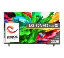 LG televizors 86QNED85A3C, 86", 4K Ultra HD, QNED evo, Mini LED, Smart TV, Wi-Fi, Bluetooth, Dolby Vision, AMD FreeSync (86QNED85A3C)