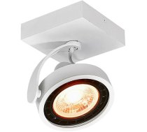 Griestu gaismeklis Wally, 4342AC220-240V, IP20, 1xGU10, ES111, balts; OS-WALLY-00-DEC GTV (OS-WALLY-00-DEC)