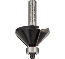 Nošķelšanas frēze HM 45o, l=15 mm,kāts 8mm, Rokas frēzēm, malu frēzēm STANDARD FOR WOOD CHAMFER BIT 45 DEGREE ANGLE, 2608628352, BOSCH (2608628352)