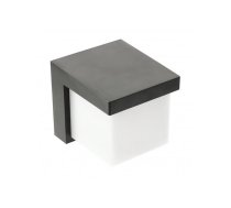 LED fasādes gaismeklis TROPEA, 10W, 900lm, IP54, 4000K, melns, LD-TRO10WB-10, GTV (LD-TRO10WB-10)