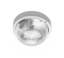 Griestu/sienas gaismeklis IBIZA, max 40W, E27, AC220-240V, 50-60Hz,IP44,ABS/stikls, balta (OS-IBBL060-00)