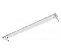 LED cauruļu gaismeklis OSL SLIM-2x120 T8 LED, G13, AC220-240V, IP20, virsmas montāža, balts korpuss, OS-OSL2120S-00 (OS-OSL2120S-00)
