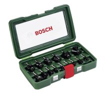 Frēžu komplekts ar 15 daļām 8 mm kāts 2607019469 BOSCH (2607019469)
