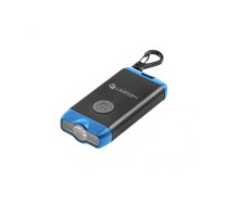 Mini kabatas lukturis ar atslēgu piekariņu, HOGERT HT1E405, 150 lm, 3 režīmi, alumīnija korpuss (HT1E405)