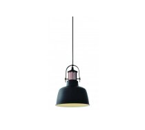 Griestu lampa NOOR, melna, vara akcenti, Ø22 cm, OS-NOOR-10-DEC (OS-NOOR-10-DEC)