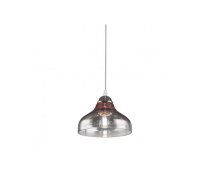 Griestu lampa MARITE, stikla abažūrs, 26 cm, melna, OS-MARI-10-DEC (OS-MARI-10-DEC)