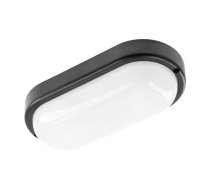LED griestu gaismeklis KODO, melns, 12W, 1080lm, 4000K, IP54, ovāla LD-KD12WOV-NB-10 (LD-KD12WOV-NB-10)
