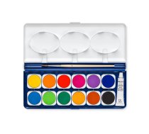 Akvareļu krāsas Staedtler Noris Club 12 krāsu komplekts (200-06254)