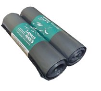 Atkritumu maisi LABAIS MAISS LDPE, 150l, melni, 80x110cm, īpaši izturīgs, 60mk, 5gab (400-11916)