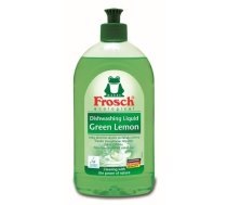 Trauku mazgāšanas līdzeklis FROSCH Green Lemon, 500ml (400-10946)