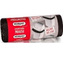 Atkritumu maisi 45l, 55x70cm, HDPE, 0,195kg, 12mk., 20 gab. Merkant (400-10538)