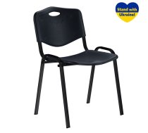 Krēsls NOWY STYL ISO BLACK Plastic, melns (350-00548)