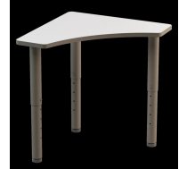 Regulējama augstuma rakstāmgalds SPICA 70x70 cm (T2-T6) balts (350-01795)