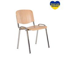 Krēsls NOWY STYL ISO CHROME WOOD no finiera, krāsa- dizskābardis (350-01463)