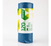 Atkritumu maisi SORTEX, 120l, 35mk, 100x70cm, zili, 10gab (400-08830)