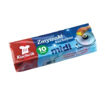 Trauku un saimniecības sūklis KUCHCIK MIDI, 80 x 60 x 25 mm, 10 gab./iepak. (400-03788)