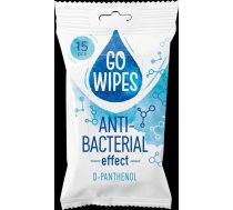 Mitrās salvetes GOWIPES Antibact D-Panthenol 15 gab (400-09477)