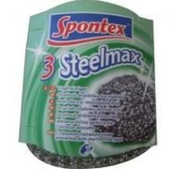 Švammīte metāla 3 STEELMAX, 5,5 x 7,5 x 8 cm, 3 gab. (400-08949)